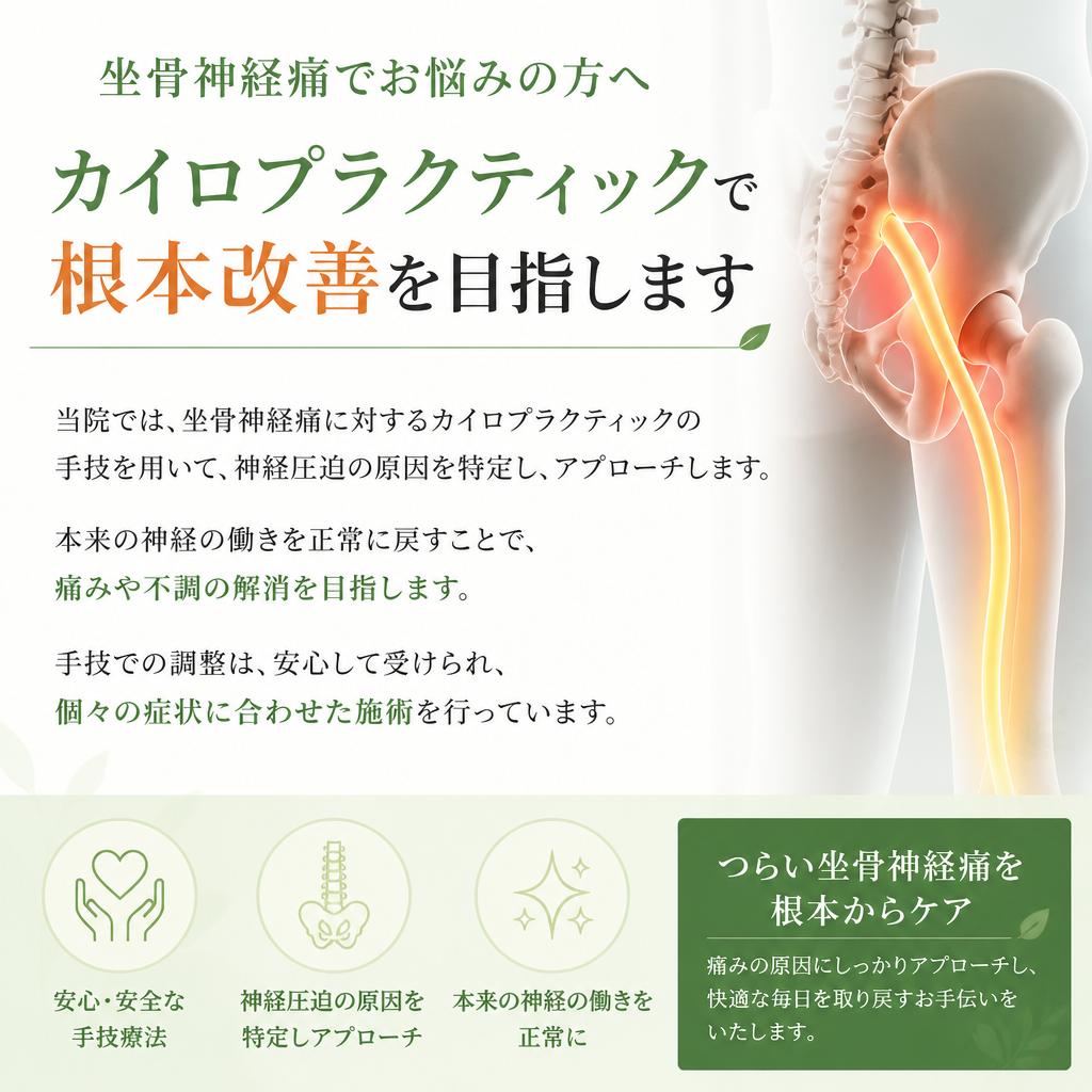 カイロプラクティックによる改善方法
