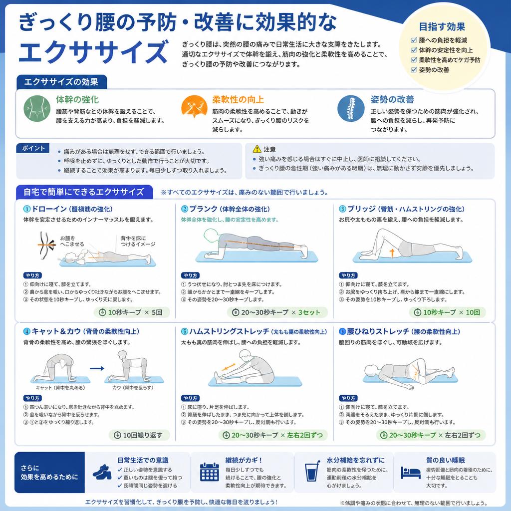 腰痛改善エクササイズ