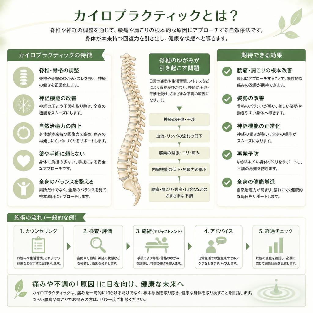 カイロプラクティックの効果