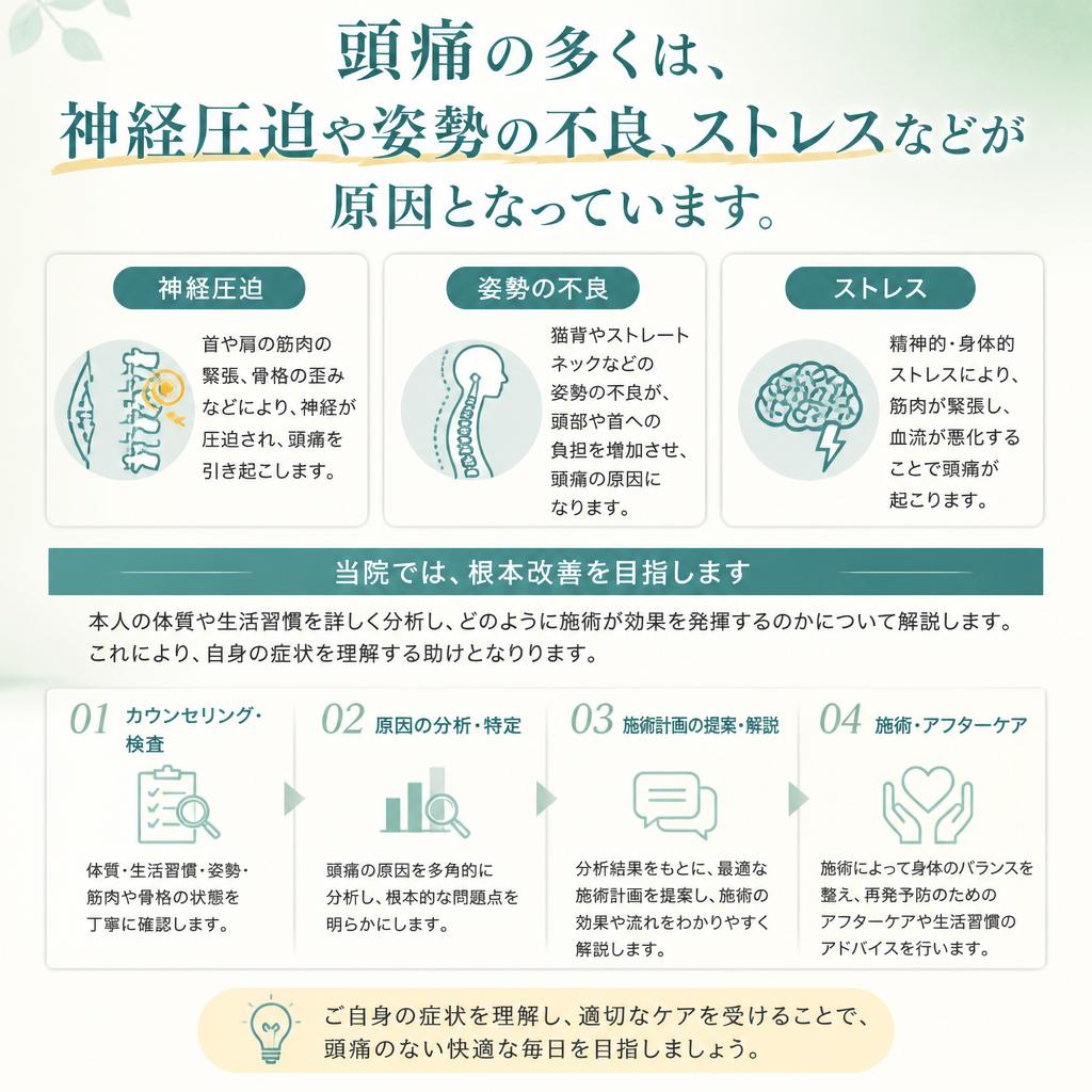 頭痛の原因とは？