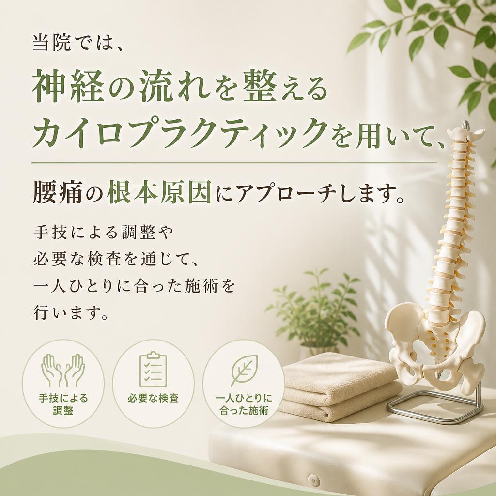 カイロプラクティックの施術内容